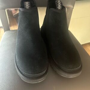 UGG Black Suede Chukka Boots for Men